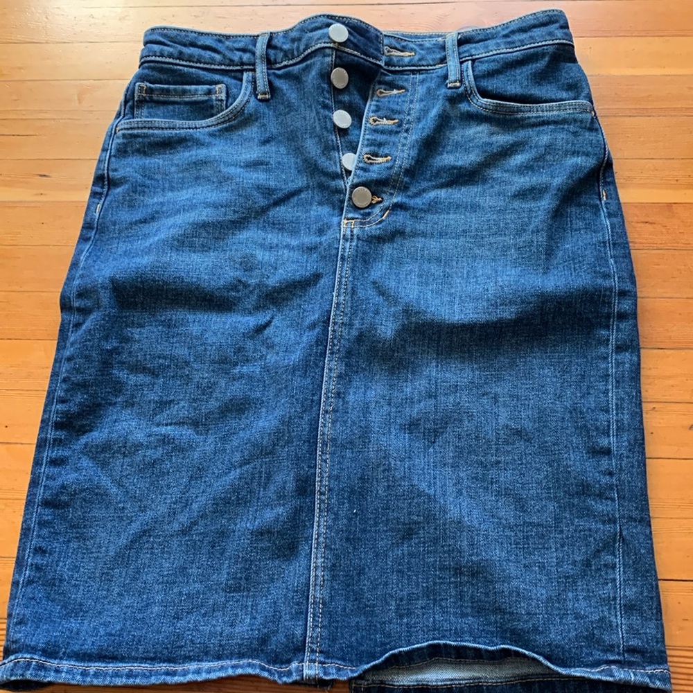 Banana republic denim skirt